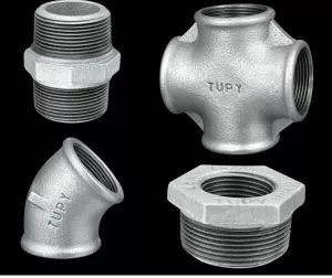What are conversion iron fittings