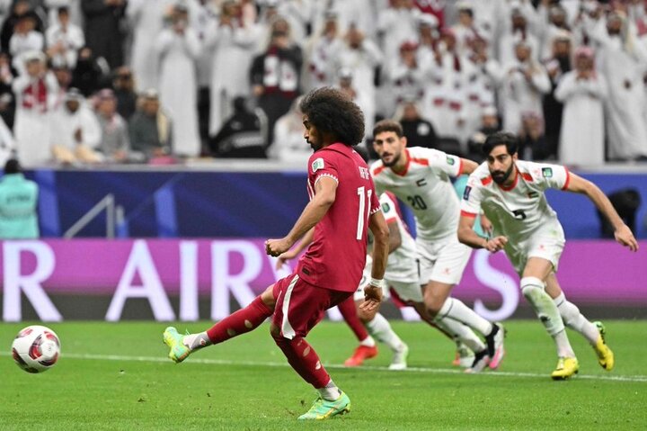 وداع فلسطین با جام ملت‌ها/ قطر به یک چهارم نهایی رسید